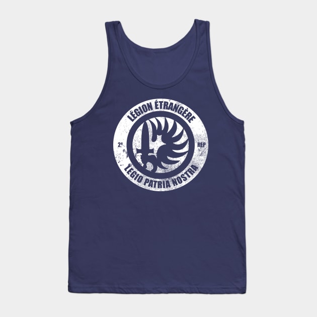 2 REP - Legion Etrangere (distressed) Tank Top by TCP